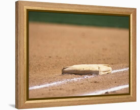 Baseball Base-Steven Sutton-Framed Premier Image Canvas