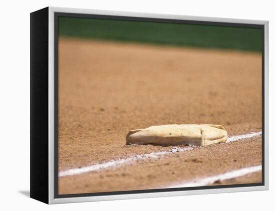 Baseball Base-Steven Sutton-Framed Premier Image Canvas