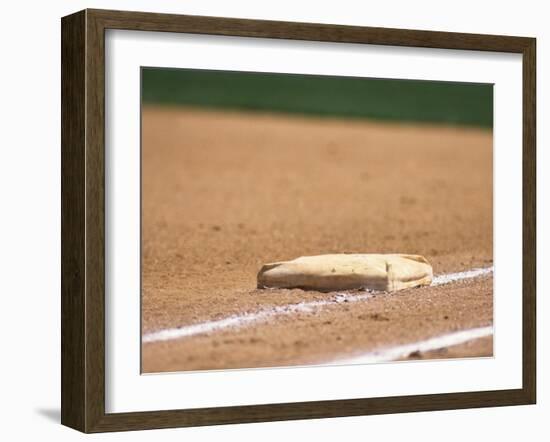 Baseball Base-Steven Sutton-Framed Photographic Print