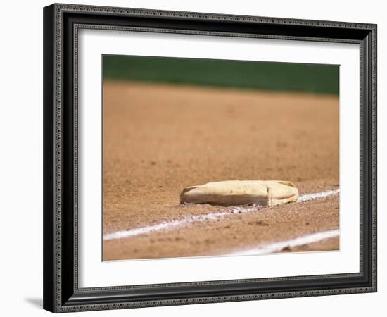 Baseball Base-Steven Sutton-Framed Photographic Print