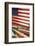 Baseball Bats Made into a Us Flag, Cooperstown, New York, USA-Cindy Miller Hopkins-Framed Photographic Print