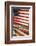 Baseball Bats Made into a Us Flag, Cooperstown, New York, USA-Cindy Miller Hopkins-Framed Photographic Print