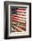 Baseball Bats Made into a Us Flag, Cooperstown, New York, USA-Cindy Miller Hopkins-Framed Photographic Print