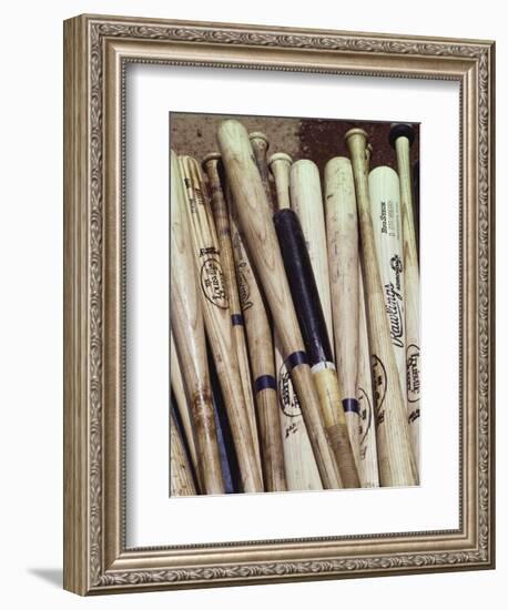 Baseball Bats-Paul Sutton-Framed Premium Photographic Print