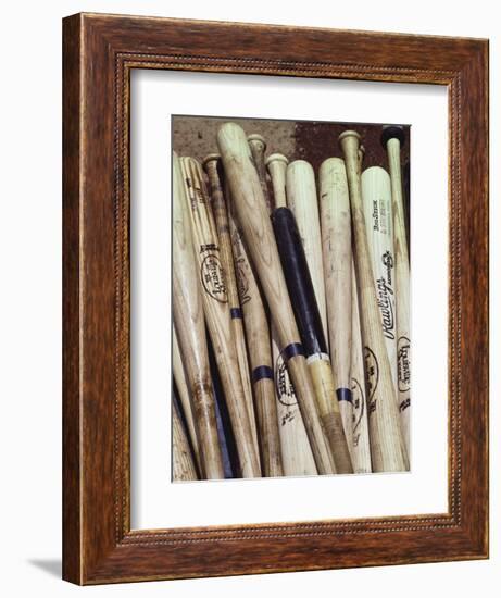 Baseball Bats-Paul Sutton-Framed Premium Photographic Print