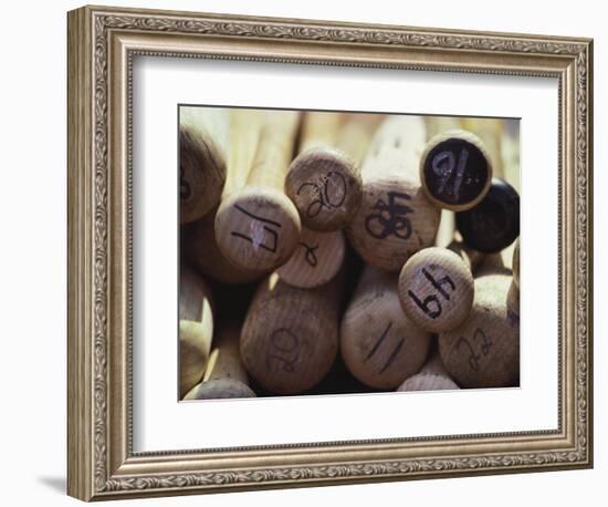 Baseball Bats-Paul Sutton-Framed Photographic Print