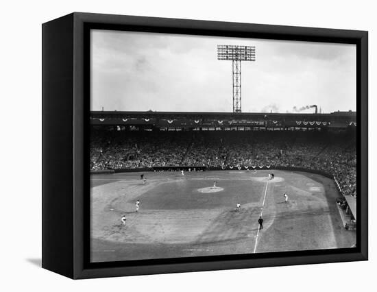 Baseball: Fenway Park, 1956-null-Framed Premier Image Canvas