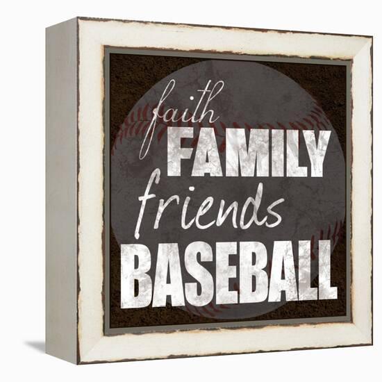 Baseball Friends-Lauren Gibbons-Framed Stretched Canvas