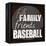 Baseball Friends-Lauren Gibbons-Framed Stretched Canvas