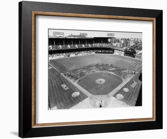 Baseball Game, c1953-null-Framed Giclee Print