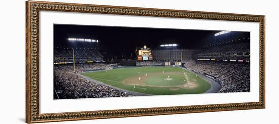 Baseball Game Camden Yards Baltimore, MD-null-Framed Photographic Print