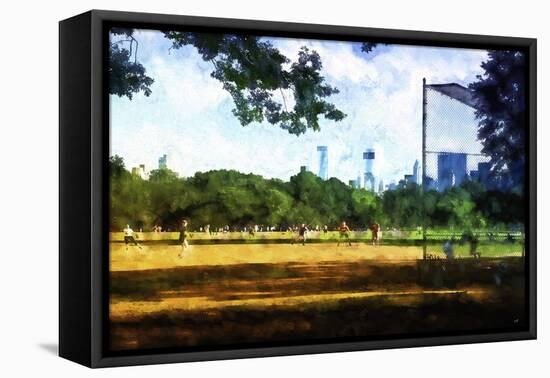 Baseball Game-Philippe Hugonnard-Framed Premier Image Canvas
