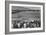 Baseball Game-Ansel Adams-Framed Art Print