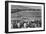 Baseball Game-Ansel Adams-Framed Art Print