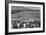 Baseball Game-Ansel Adams-Framed Art Print