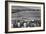 Baseball Game-Ansel Adams-Framed Art Print