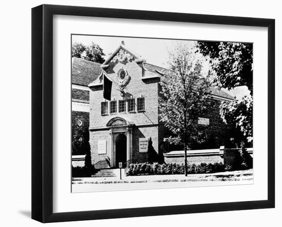 Baseball Hall of Fame-null-Framed Giclee Print