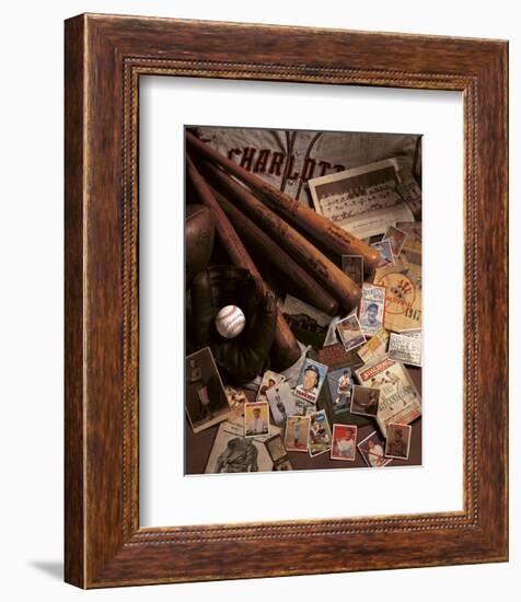 Baseball II-Michael Harrison-Framed Art Print