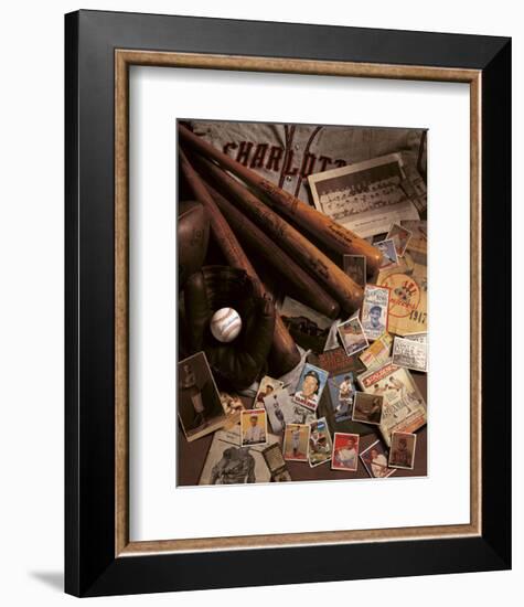 Baseball II-Michael Harrison-Framed Art Print