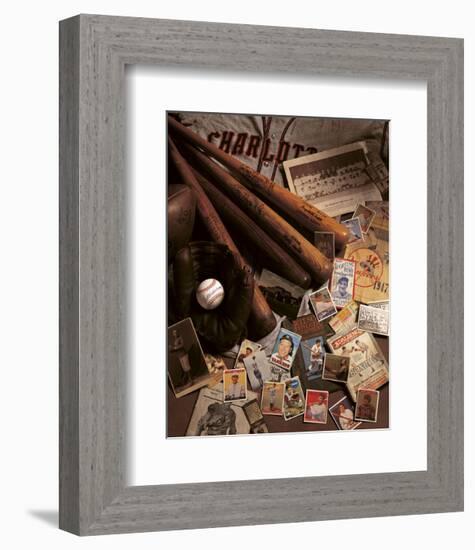 Baseball II-Michael Harrison-Framed Art Print