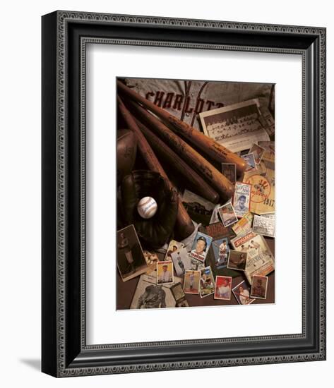 Baseball II-Michael Harrison-Framed Art Print