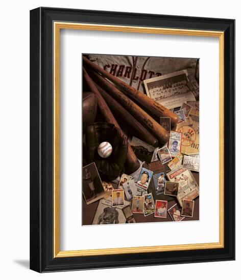 Baseball II-Michael Harrison-Framed Art Print