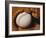 Baseball in Glove-Chris Trotman-Framed Photographic Print