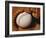 Baseball in Glove-Chris Trotman-Framed Photographic Print