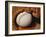 Baseball in Glove-Chris Trotman-Framed Photographic Print