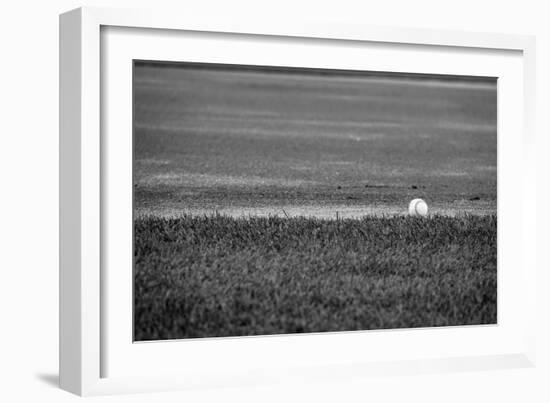 Baseball in the Field-null-Framed Photo