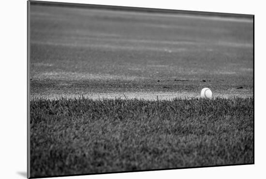 Baseball in the Field-null-Mounted Photo