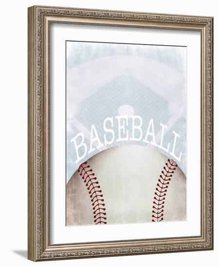 Baseball Love 2-Marcus Prime-Framed Art Print