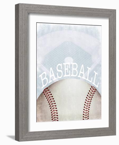 Baseball Love 2-Marcus Prime-Framed Art Print