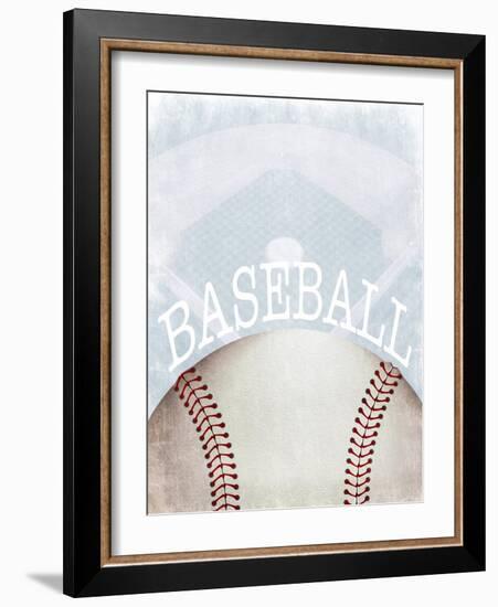 Baseball Love 2-Marcus Prime-Framed Art Print