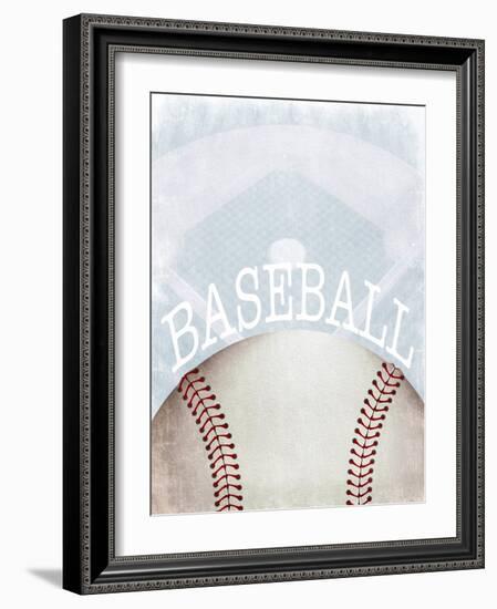 Baseball Love 2-Marcus Prime-Framed Art Print