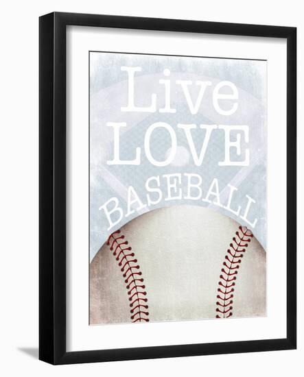 Baseball Love-Marcus Prime-Framed Art Print