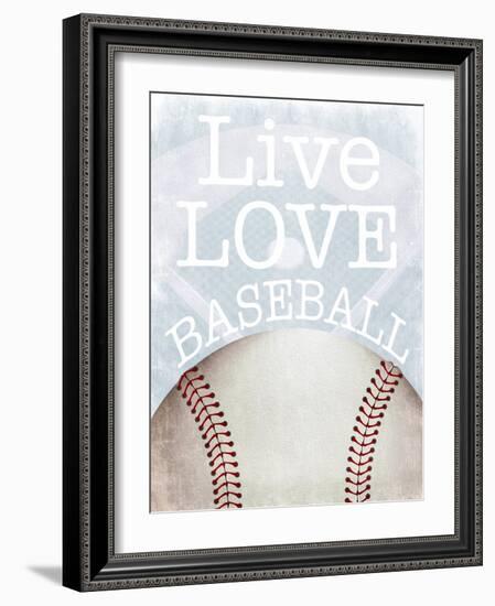 Baseball Love-Marcus Prime-Framed Art Print