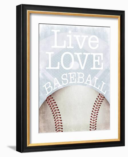 Baseball Love-Marcus Prime-Framed Art Print