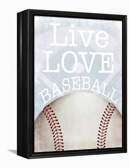 Baseball Love-Marcus Prime-Framed Stretched Canvas