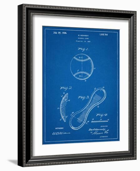 Baseball Patent 1923-null-Framed Art Print