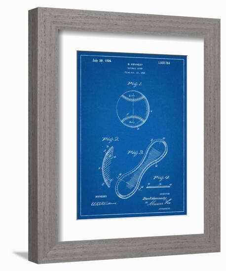 Baseball Patent 1923-null-Framed Premium Giclee Print