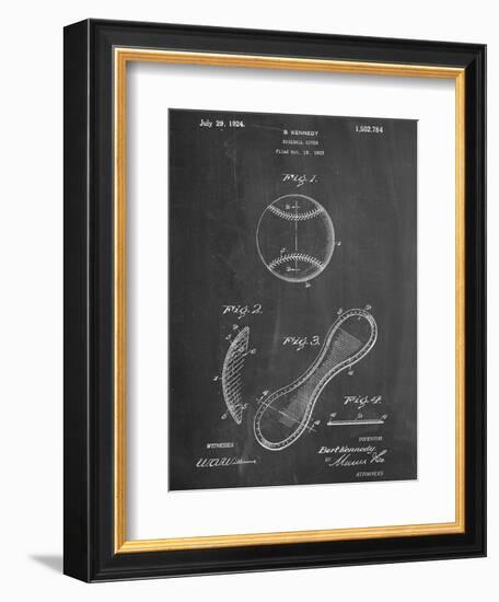 Baseball Patent 1923-null-Framed Premium Giclee Print