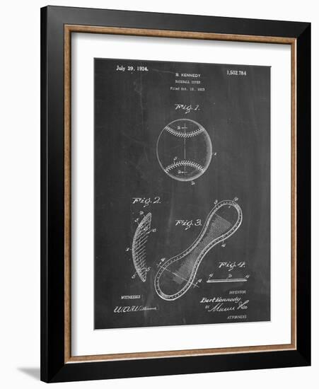 Baseball Patent 1923-null-Framed Art Print