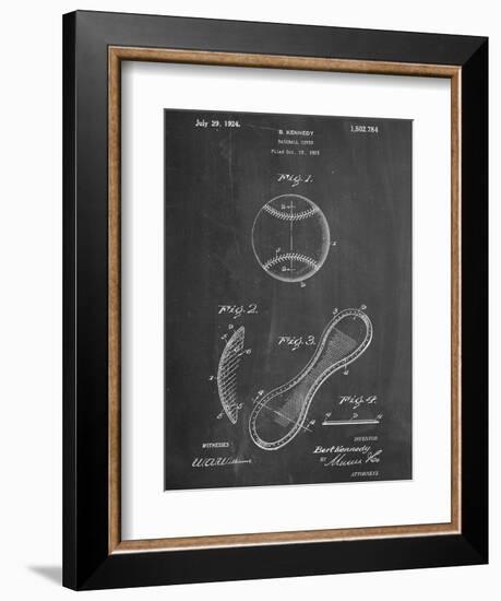 Baseball Patent 1923-null-Framed Art Print