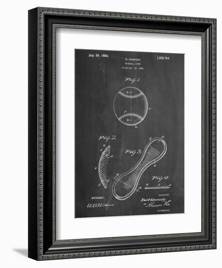 Baseball Patent 1923-null-Framed Art Print