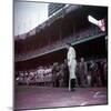 Baseball Player Babe Ruth in Uniform at Yankee Stadium-Ralph Morse-Mounted Premium Photographic Print