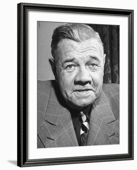 Baseball Player Babe Ruth-null-Framed Photographic Print