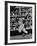 Baseball Player Orlando Cepeda Hitting a Ball-George Silk-Framed Premium Photographic Print