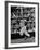 Baseball Player Orlando Cepeda Hitting a Ball-George Silk-Framed Premium Photographic Print