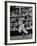 Baseball Player Orlando Cepeda Hitting a Ball-George Silk-Framed Premium Photographic Print